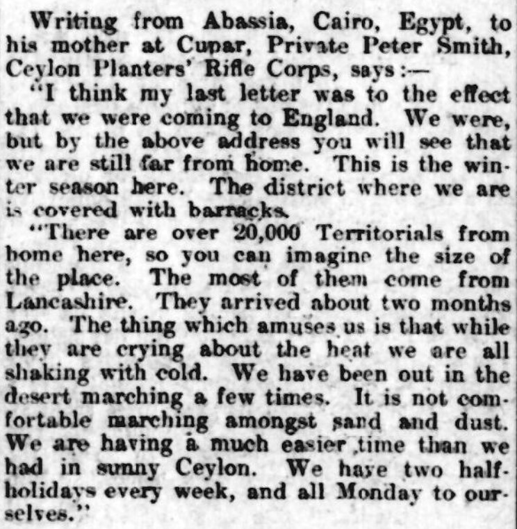 Ceylon Planters Rifle Corps The Long, Long Trail